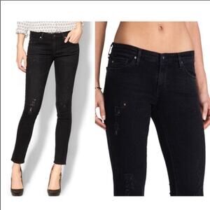 Adriano Goldschmied Black The Legging Ankle Skinny Jean Size 27 R